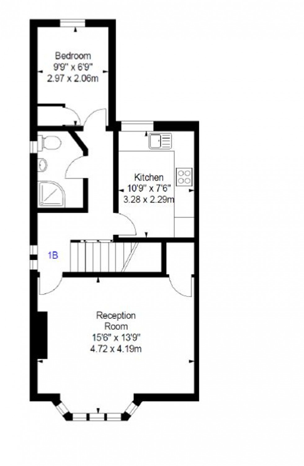 Floorplan for Straight Road, Old Windsor, SL4