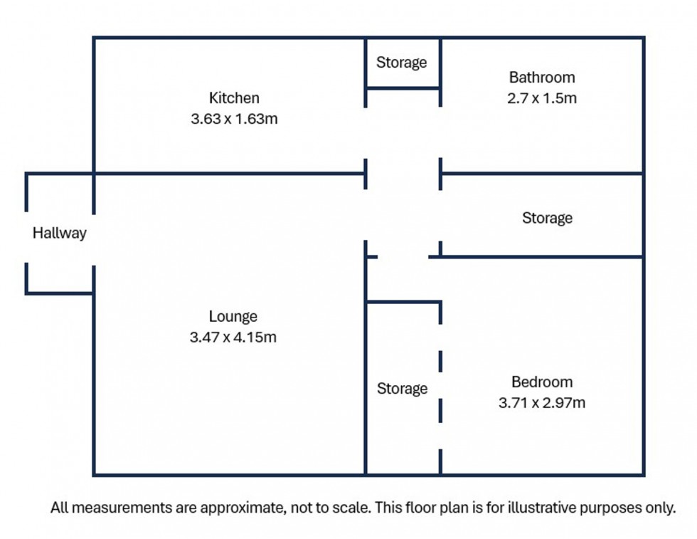 Floorplan for Copners Drive, Holmer Green, HP15