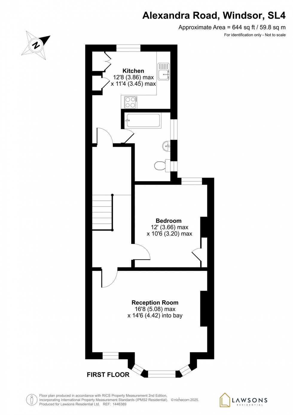 Floorplan for Alexandra Road, Windsor, SL4