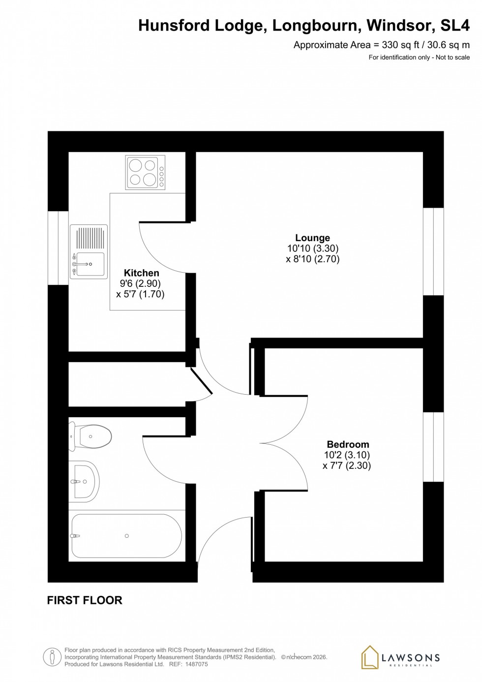 Floorplan for Longbourn, Windsor, SL4